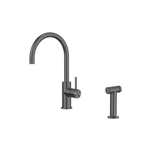Zen SS316L Kitchen Mixer & Hand Spray | Graphite