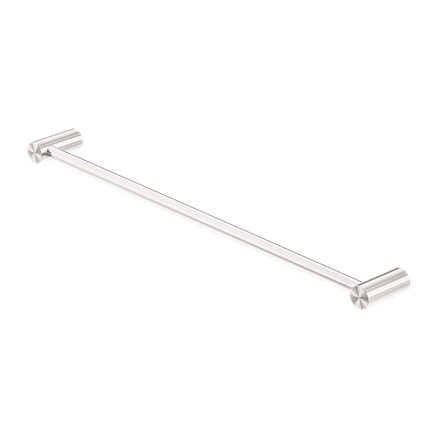 Zen SS316L Single Towel Rail 600mm | Brushed Nickel