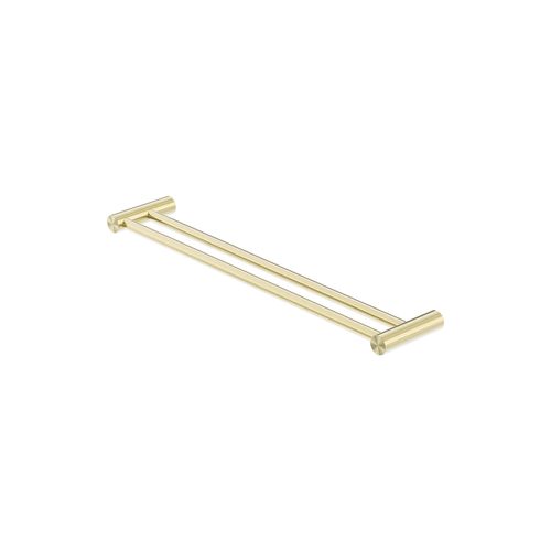 Zen SS316L Double Towel Rail 600mm | Brushed Gold