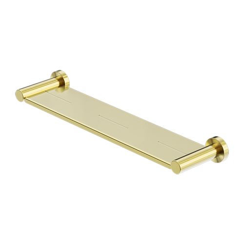 Mecca Metal Shower Shelf Brushed Gold