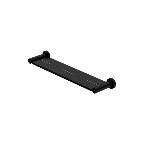 Mecca Metal Shower Shelf Matte Black