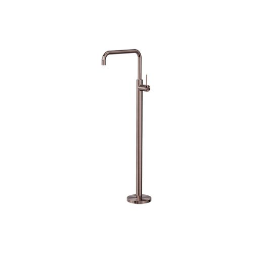 Mecca Freestanding Bath Mixer Square Shape Brushed Bronze
