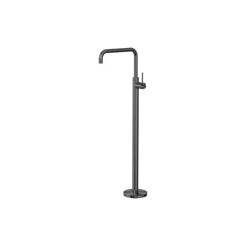 Mecca Freestanding Bath Mixer Square Shape Gun Metal