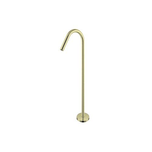 Mecca Freestanding Bath Spout Only Brushed Gold
