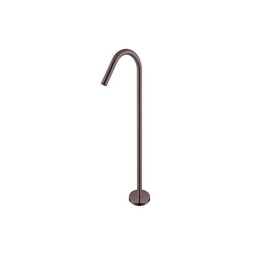 Mecca Freestanding Bath Spout Only Brushed Bronze