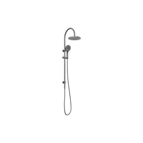 Mecca Twin Shower Gun Metal