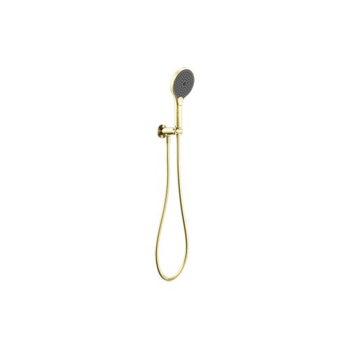 Mecca Shower On Bracket With Air Shower II Brushed Gold