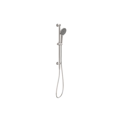 Mecca Shower Rail With Air Shower II Brushed Nickel