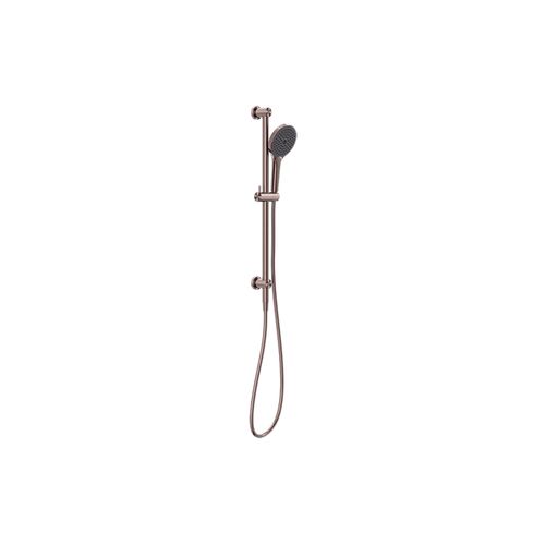 Mecca Shower Rail With Air Shower II Brushed Bronze