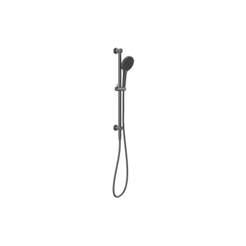 Mecca Shower Rail With Air Shower II Gun Metal