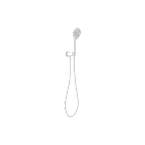 Mecca Shower On Bracket With Air Shower Matte White