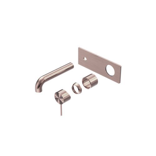 Mecca Wall Basin/Bath Mixer 260mm Trim Kits Only Brushed Bronze