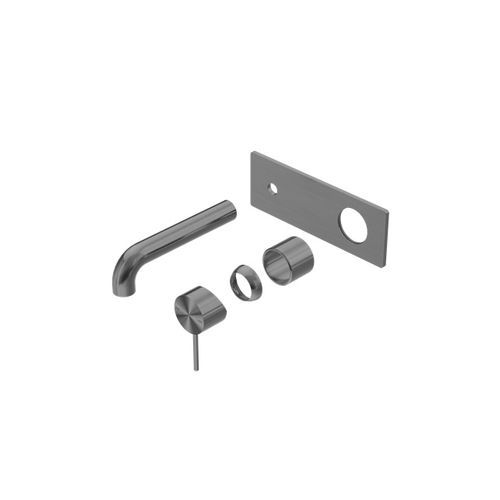 Mecca Wall Basin/Bath Mixer 260mm Trim Kits Only Gun Metal