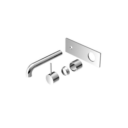 Mecca Wall Basin/Bath Mixer Handle Up 230mm Trim Kits Only Chrome