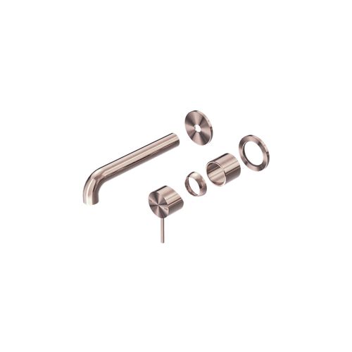 Mecca Wall Basin/Bath Mixer Separate Back Plate 260mm Trim Kits Only Brushed Bronze