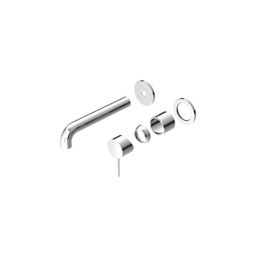 Mecca Wall Basin/Bath Mixer Separate Back Plate 120mm Trim Kits Only Chrome