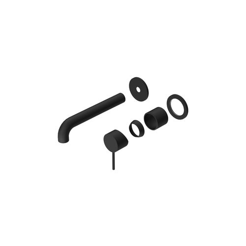 Mecca Wall Basin/Bath Mixer Separate Back Plate 160mm Trim Kits Only Matte Black