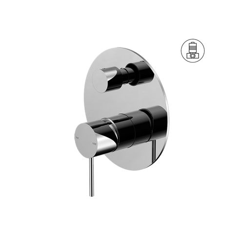 Mecca Shower Mixer With Divertor Chrome