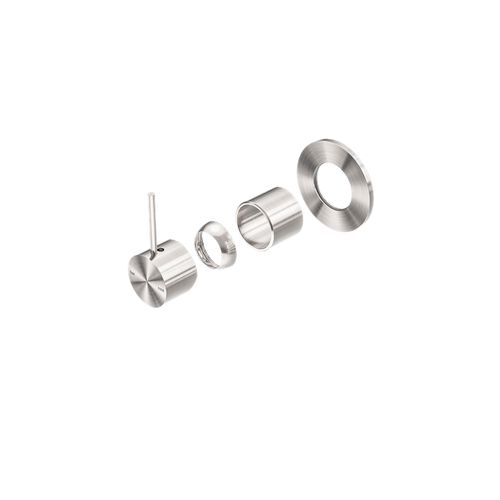Mecca Shower Mixer Handle Up 80mm Plate Trim Kits Only Brushed Nickel