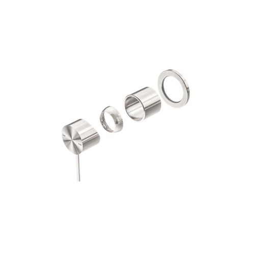 Mecca Shower Mixer 60mm Plate Trim Kits Only Brushed Nickel