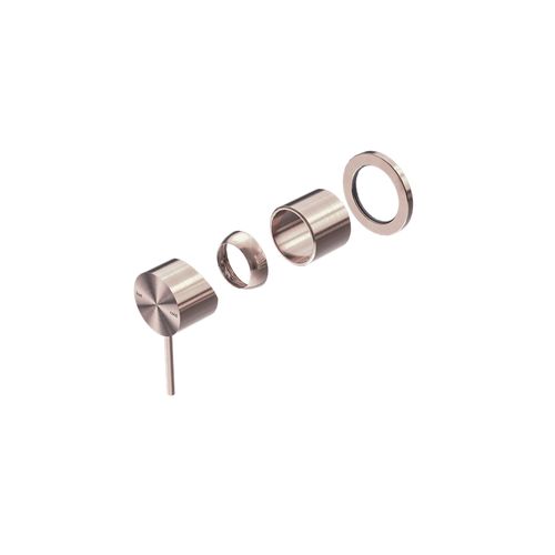 Mecca Shower Mixer 60mm Plate Trim Kits Only Brushed Bronze