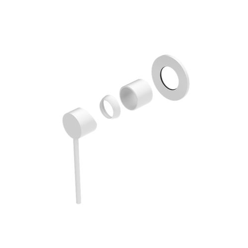 Mecca Care Shower Mixer Trim Kits Only Matte White