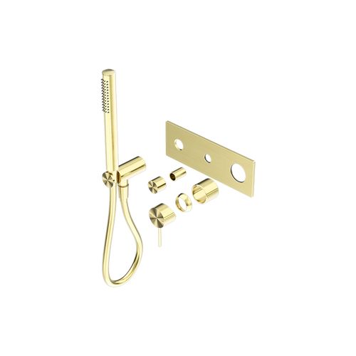 Mecca Shower Mixer Divertor System Trim Kits Only Brushed Gold