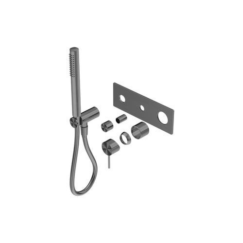 Mecca Shower Mixer Divertor System Trim Kits Only Gun Metal