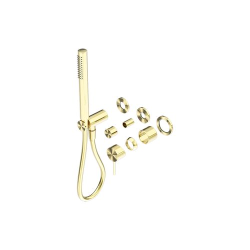 Mecca Shower Mixer Divertor System Separate Back Plate Trim Kits Only Brushed Gold
