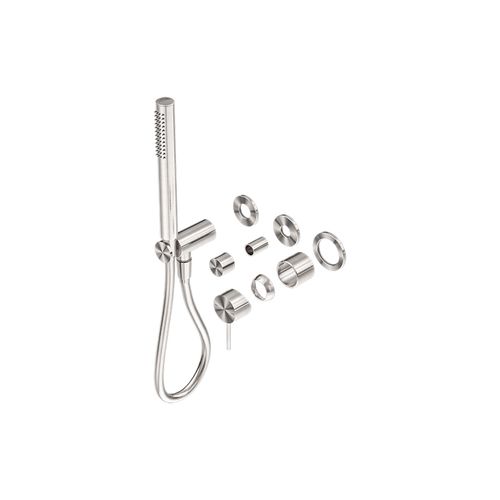 Mecca Shower Mixer Divertor System Separate Back Plate Trim Kits Only Brushed Nickel