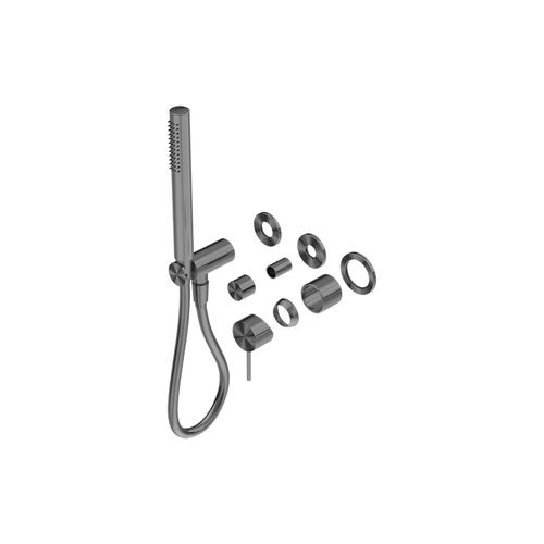 Mecca Shower Mixer Divertor System Separate Back Plate Trim Kits Only Gun Metal