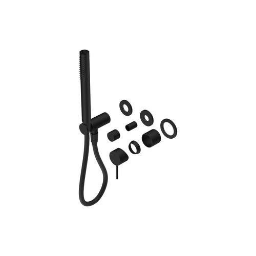 Mecca Shower Mixer Divertor System Separate Back Plate Trim Kits Only Matte Black