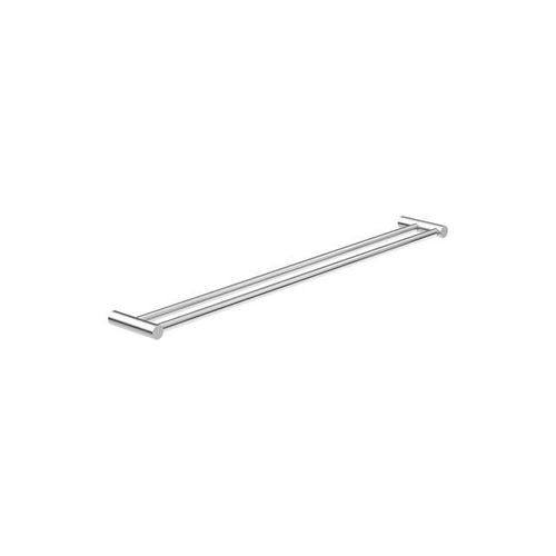 New Mecca Double Towel Rail 800mm Chrome