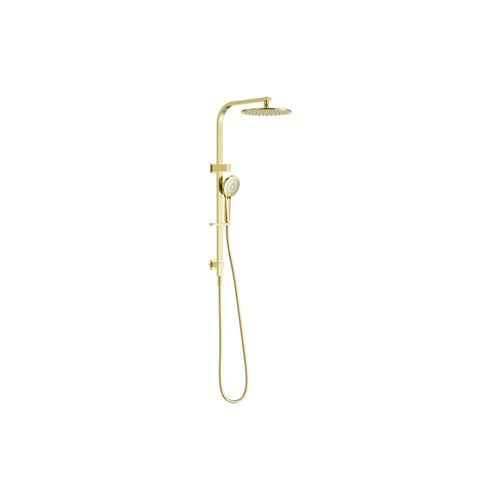 Bianca Twin Shower | Brushed Gold