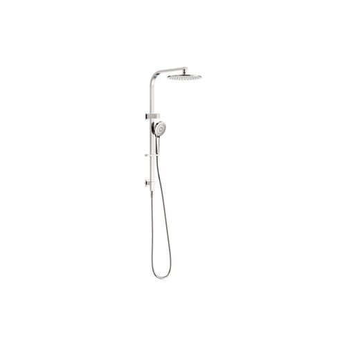 Bianca Twin Shower | Brushed Nickel