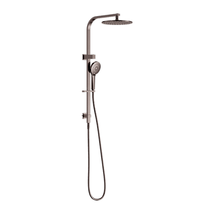 Bianca Twin Shower | Brushed Bronze