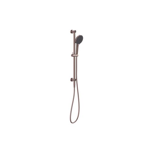 Opal Shower Rail With Air Shower II Brushed Bronze