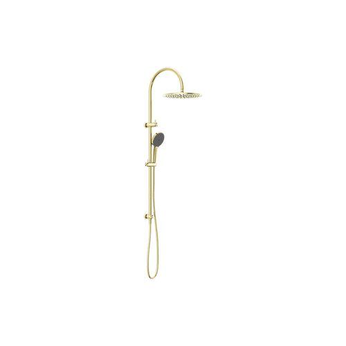Opal Twin Shower With Air Shower II Brushed Gold