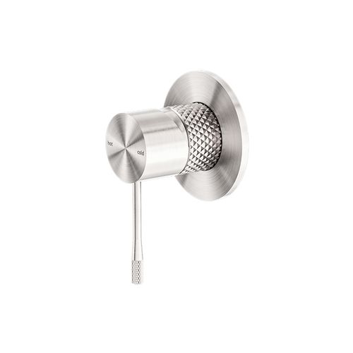 Opal Shower Mixer 80mm Plate Brushed Nickel