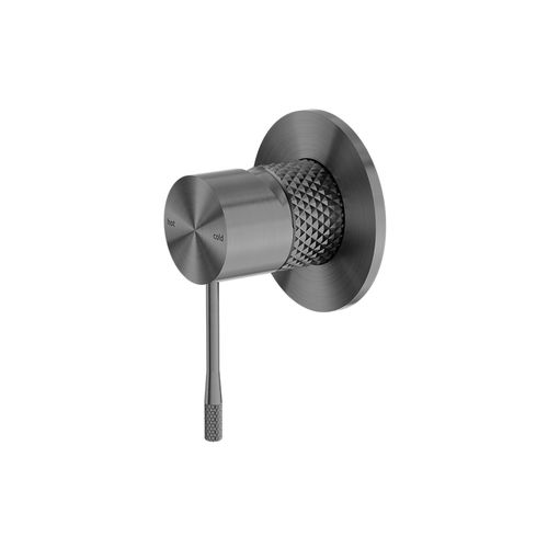 Opal Shower Mixer 80mm Plate Graphite