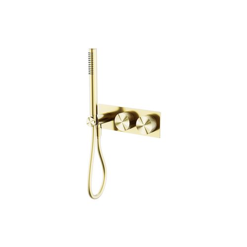 Opal Shower System Brushed Gold