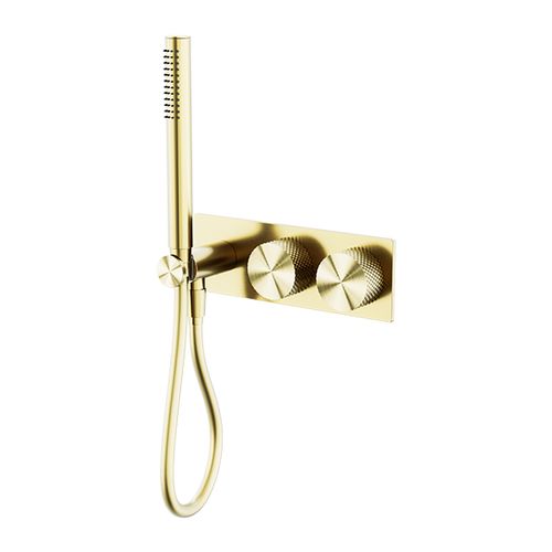 Opal Shower System Brushed Gold