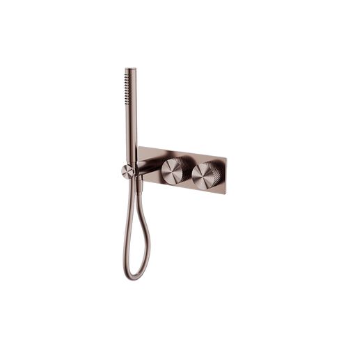 Opal Shower System Brushed Bronze