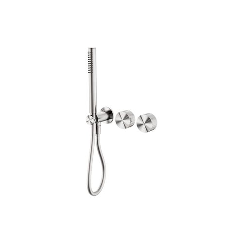 Opal Shower System Separate Plate Brushed Nickel