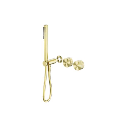 Opal Shower System Separate Plate Kit Brushed Gold