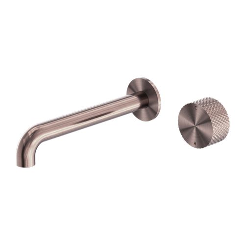 Opal Wall Basin/Bath Set 160mm Brushed Bronze