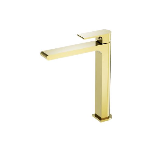 Bianca Tall Basin Mixer | Brushed Gold