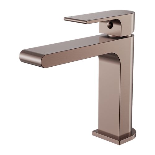 Bianca Basin Mixer Straight Spout | Brushed Bronze