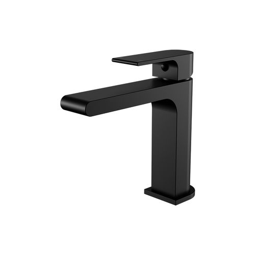 Bianca Basin Mixer Straight Spout | Matte Black