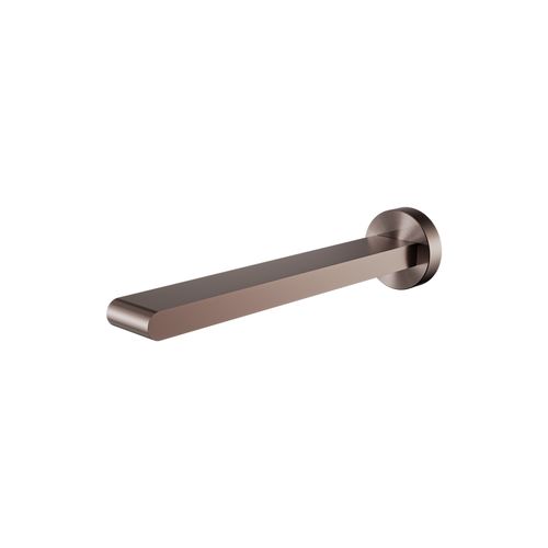 Bianca Fixed Bath Spout 240mm | Brushed Bronze